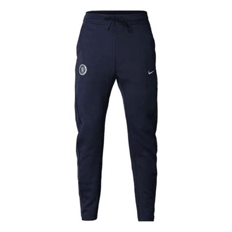 Nike Tech Pack Chelsea FC Soccer Fleece Training Pants 'Blue' 